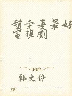 赵今麦最好看的电视剧