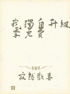 我独自升级第一季免费