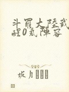 斗罗大陆武魂觉醒0氪阵容封面