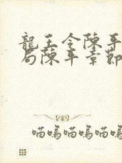 龙王令陈平大结局陈平章节封面