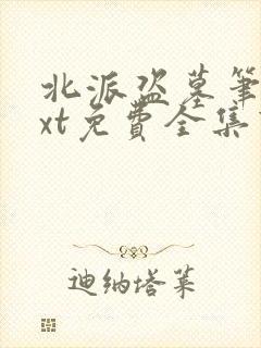 北派盗墓笔记txt免费全集下载