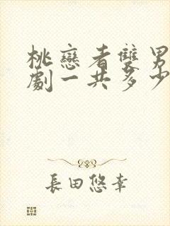 桃恋者双男主泰剧一共多少集