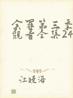 余罪第三季免费观看全集24封面