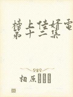 榜上佳婿电视剧第十二集