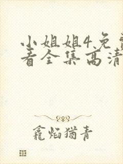 小姐姐4免费观看全集高清版