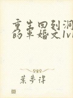 重生回到洞房夜的军婚文1v1