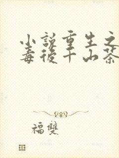 小说重生之将门毒后千山茶客最新篇章