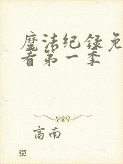 魔法纪录免费观看第一季