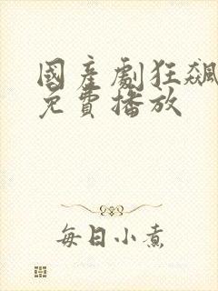 国产剧狂飙全集免费播放