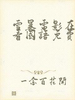 雪暴电影在线观看国语免费完整版