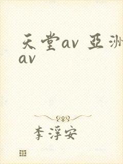 天堂av 亚洲av
