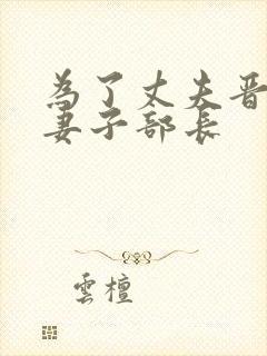 为了丈夫晋升的妻子部长封面