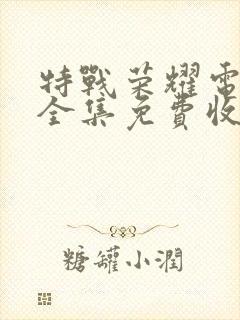 特战荣耀电视剧全集免费收看