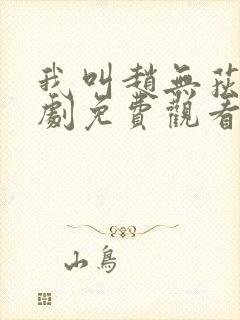 我叫赵无荻电视剧免费观看