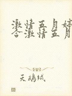 激情五月婷婷综合激情五月