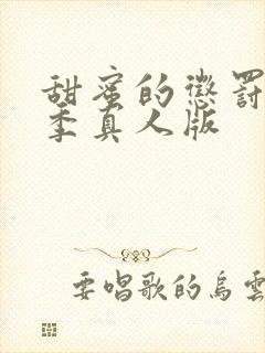 甜蜜的惩罚第2季真人版