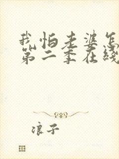 我怕老婆怎么了第二季在线观看