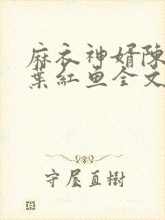 麻衣神婿陈黄皮叶红鱼全文阅读