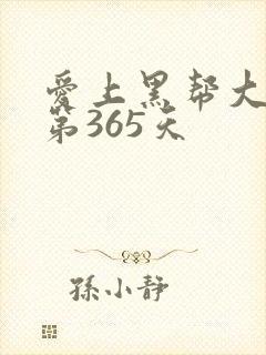 爱上黑帮大佬的第365天