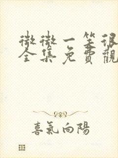 微微一笑很倾城全集免费观看正版