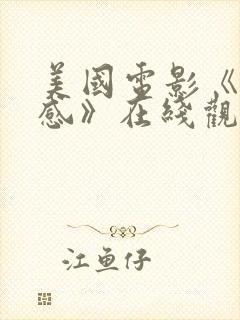 美国电影《第六感》在线观看免费