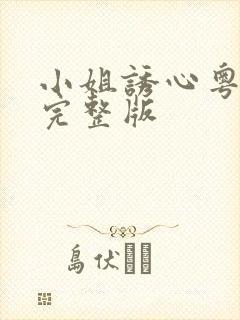 小姐诱心粤语版完整版