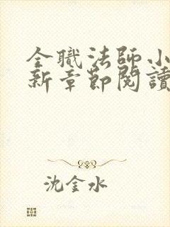 全职法师小说最新章节阅读封面