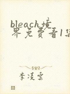 bleach境界免费看1集至115集