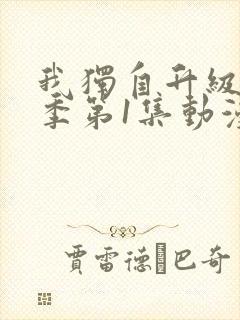 我独自升级第一季第1集动漫
