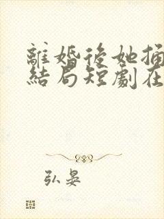 离婚后她捅破天结局短剧在线观看