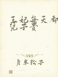 王妃每天都想母凭子贵封面