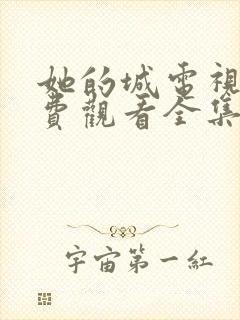 她的城电视剧免费观看全集在线播放封面