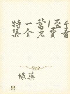 特一营1至40集全免费看