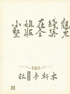 小姐在线观看完整版全集免费高清