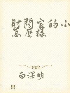 财阀家的小儿子怎么样封面