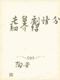 老舅剧情分集详细介绍