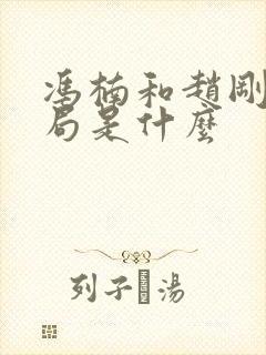 冯楠和赵刚的结局是什么