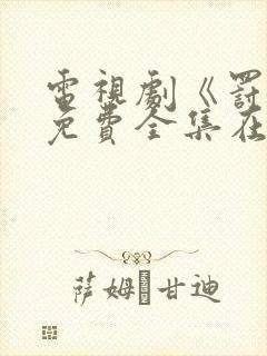 电视剧《罚罪》免费全集在线观看封面