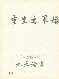 重生之军婚一夜