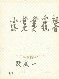 小爸爸电视剧全集免费观看完整版策驰