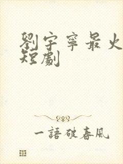 刘宇宁最火十部短剧封面