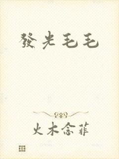 发光毛毛
