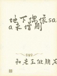 地下偶像sana未增删