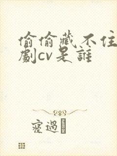 偷偷藏不住广播剧cv是谁