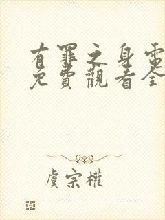 有罪之身电视剧免费观看全集播放