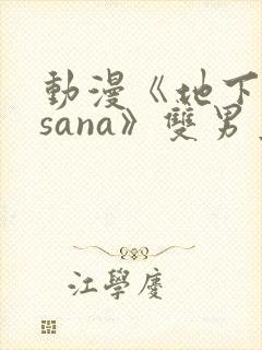 动漫《地下偶像sana》双男主