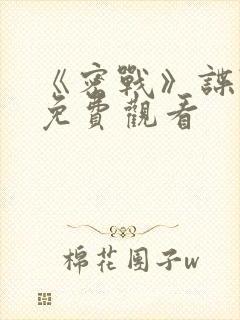 《密战》谍战片免费观看