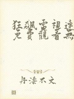 狂飙电视连续剧免费观看无删减