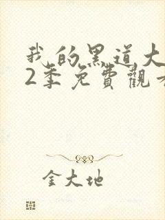 我的黑道大佬第2季免费观看