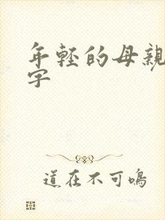 年轻的母亲3中字